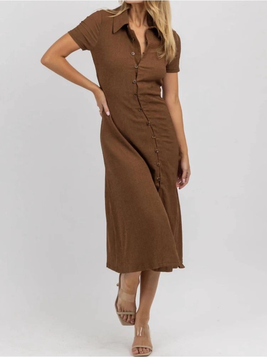 vestique Dresses & Skirts - Vestique Midi Asymetrical Dress